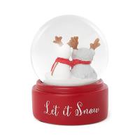 Let It Snow Christmas Me to You Bear Snow Globe Extra Image 1 Preview